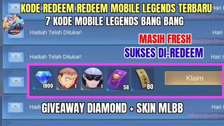 BURUAN! 7 KODE REDEEM ML TERBARU KODE REDEEM MOBILE LEGENDS HARI INI UPDATE JUNI 2024