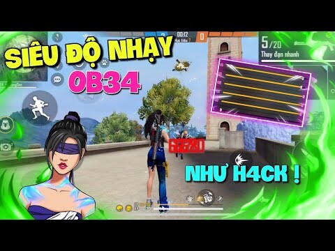 Độ Nhạy, Nút Bắn Và DPI OB34 Ra Đạn Là Vào Đầu Cho Samsung, Oppo, Realme, Vsmart, ....Của HanhDeeJay