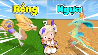 Chọn thần thú Rồng hay Ngựa - Mini World Creata