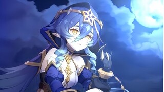 Genshin Impact INDO - Pembahasan Layla Cryo Four Star mengenai Artifact dan Skill + Gameplay