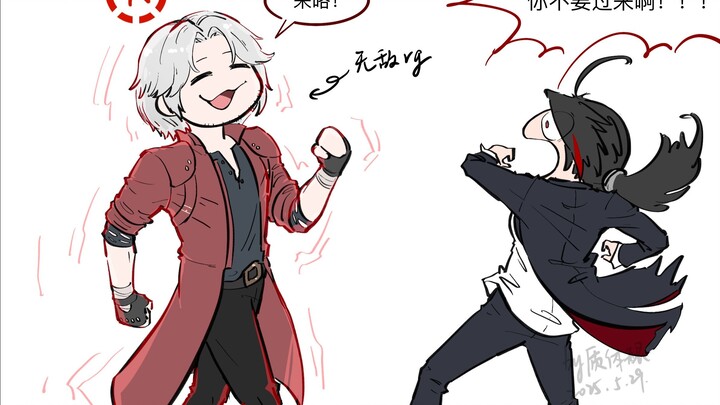 【战双漫画】他喊着什么“rg”啊“咿呀”啊就冲上来了