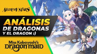 ANALISIS DE LAS DRAGONAS Y EL DRAGON 🐉 ( Tohru - Kanna - Lucoa - Elma - Fafnir ) Alchemy Stars
