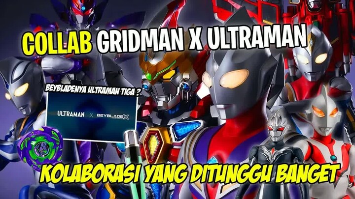 ULTRAMAN COLLAB BARENG GRIDMAN & BEYBLADE !! ORIGIN OF ULTRAMAN JUGA  -  - Bahas Info Terbaru Ultram