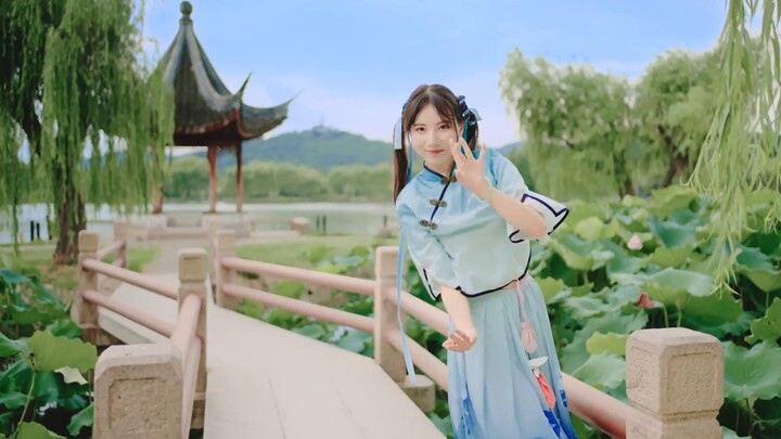 The Suzhou Lotus Pond dances for you in the 40-degree heat