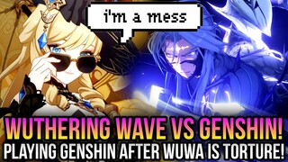 Playing Genshin After Playing Wuthering Waves Is Torture!