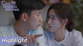 Highlight EP09 Eciee mereka saling bertatapan | The Love You Give Me | WeTV【INDO SUB】