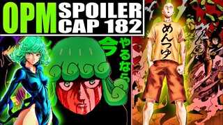 OPM CAP 182 SPOILErS WC - SAITAMA VS TATSUMAKI TERMINAN SU COMBATE