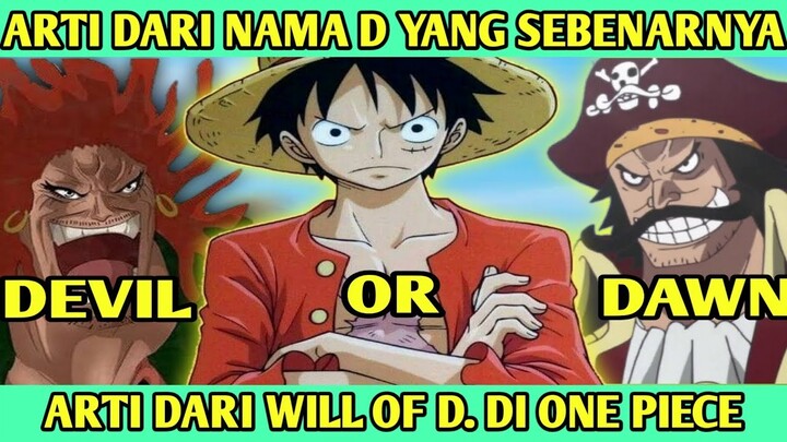 WILL OF D ITU? ARTI D YANG SEBENARNYA DEVIL ATAU DAWN?