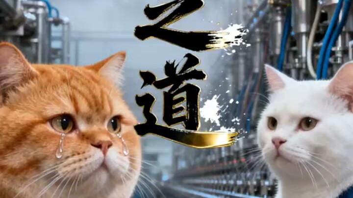 The art of getting along at work, cat style.