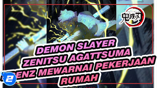 Zenitsu Agatsuma (Pekerjaan Rumah Kelas Mewarnai Krenz) | Demon Slayer Proses Menggambar_2