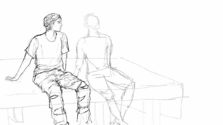 Commission illustration Progress (20%) [TIMELAPSE]