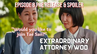 [ENG] Extraordinary Attorney Woo Ep 8 Pre Release and Spoiler| Jin Kyung's Scout Proposal to Eun Bin