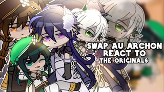 Swap AU Archons React To Originals // Genshin Impact // Gacha Club Gacha Life