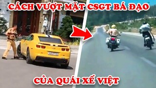 Camera Vô Tình Quay Lại 5 Cách Vượt Mặt Cảnh Sát Điên Rồ Của Quái Xế Việt Nam #3