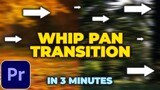 Seamless Whip Pan Transition Tutorial in Premiere Pro