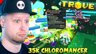 Trove 35k Power Rank Chloromancer U10 & Delves Gameplay