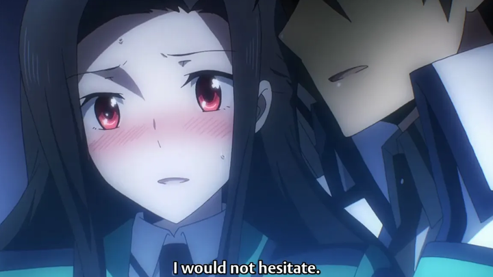 Tatsuya Idea d Saegusa FT Momen ts - The Irregular at Magic High School