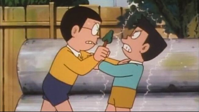 Doraemon Jadul Bahasa Indonesia - "Pohon Keberhasilan" & "Sarung Tangan Kebalikan"