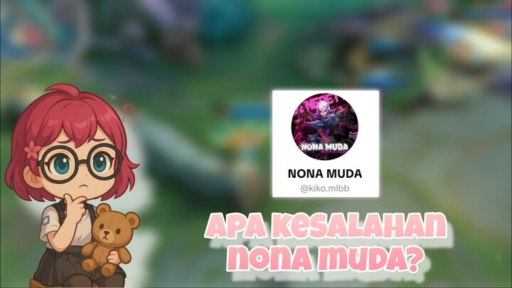Kenapa nona muda banyak hatersnya?