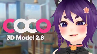 Coco Update 3D Model Versi 2.8 🌸 Vtuber