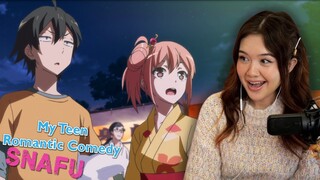 fireworks with yui! | Oregairu Season 1 Episode 9 Reaction!