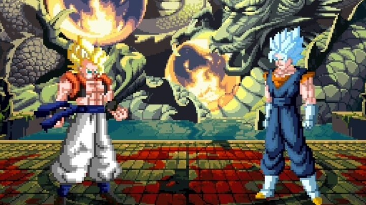 【MUGEN】Super Gogeta VS Super Biru Vegetto