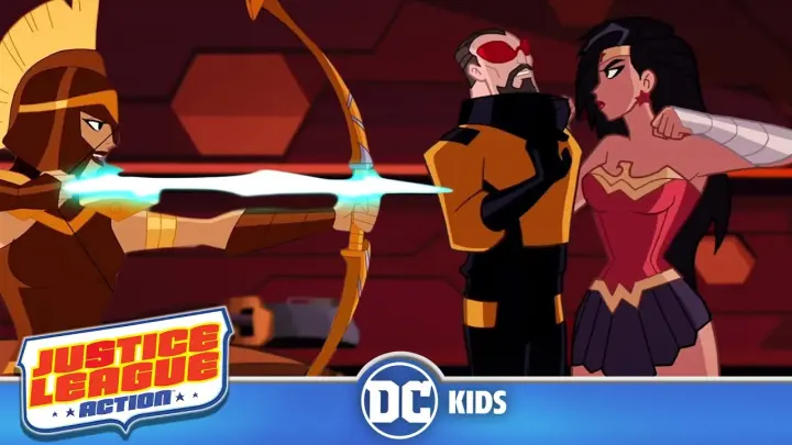 Justice League Action | Wonder Woman & Athena | DC Kids