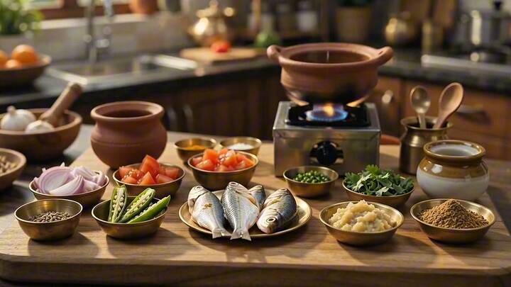 Cooking Fishing