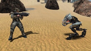 Halo 1 Marines VS. Halo Reach Skirmishers