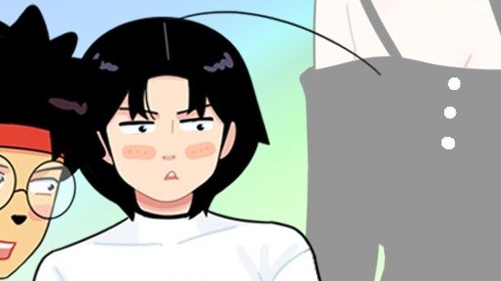 Faced with the teasing of a green tea colleague, the boyfriend actually...