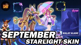 SEPTEMBER STARLIGHT SKIN & ALL NEW UPDATES in Mobile Legends