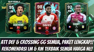 📌AHLI CROSSING! REKOMENDASI RM & LM TERBAIK SEMUA HARGA SEBELUM TOTY 2024 DI EA SPORT FC 24 MOBILE