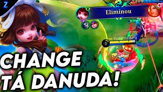 DANO CONTINUO É UMA DELÍCIA - CHANGE GAMEPLAY | Mobile Legends