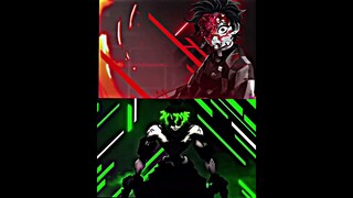 13th Form Tanjiro Vs Upper Moons #anime ##demonslayer #tanjiro #uppermoons #shorts