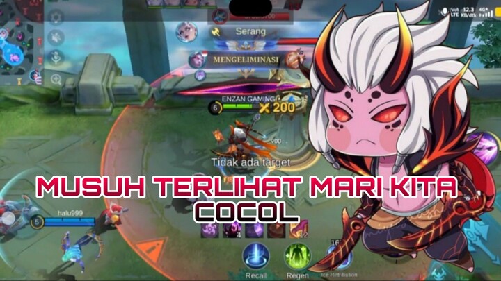 MUSUH TERLIHAT MARI KITA COCOL