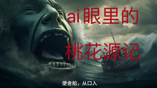 What kind of sparks will be created when the classic Chinese text "Peach Blossom Spring" meets AI pa