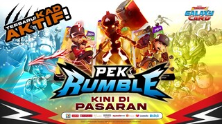 TERBARU! Pek Rumble - BoBoiBoy Galaxy Card