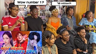 MOST VIEWED KPOP STAGES OF 2021! - one stage per song! (REACTION