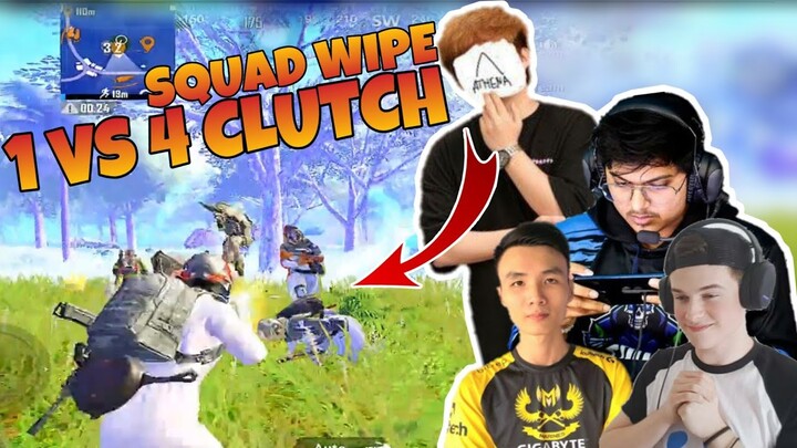 BEST OF SQUAD WIPE CLUTCH COMPILATION | PUBG MOBILE