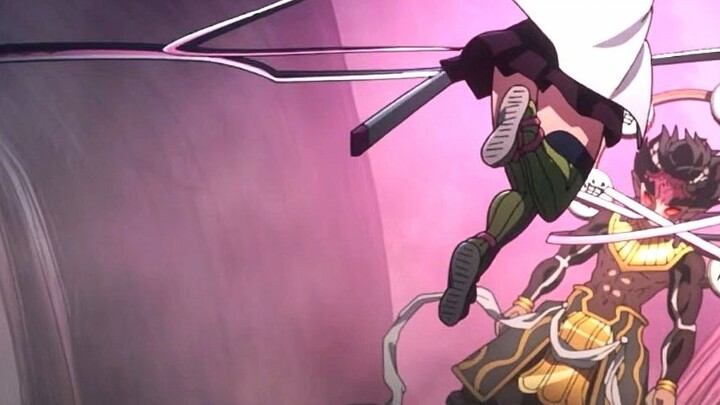 [4K/60 frames] "Cut out unnecessary dialogues" Love Pillar VS Hatred of Hakuten! Magnificent swordsm