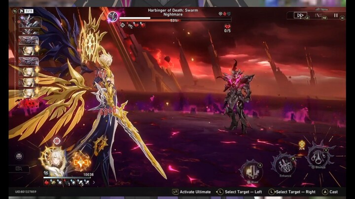 Honkai Star Rail gameplay  patch 3.8 boss battle #firefly  #dahlia  #hsr #mainstory