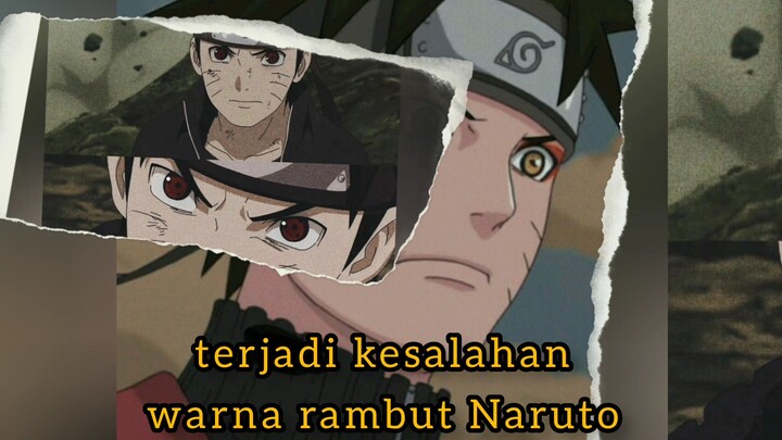 Naruto berambut Hitam