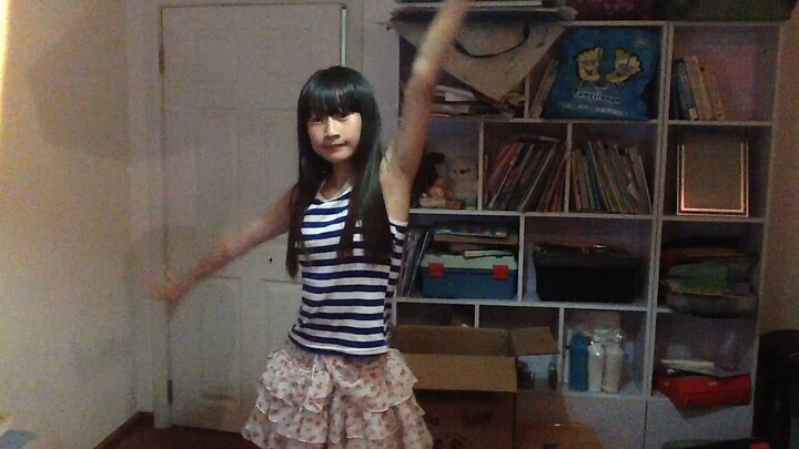 Old house dance video from 9 years ago 12-year-old Natsuki Yuki 1,2,Jump!