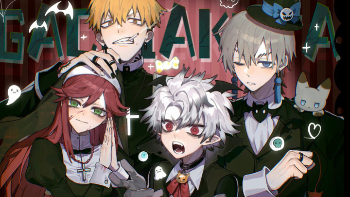 【Hỏa Uyên Chiến Quỷ vẽ tranh】 Hóa trang Halloween