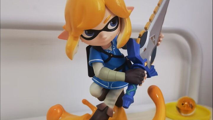 Double chefs are delighted! Spura Dun ✕ The Legend of Zelda Link Squid unboxing video