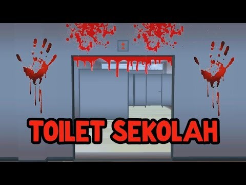 TOILET SEKOLAH || HORROR MOVIE SAKURA SCHOOL SIMULATOR HOROR