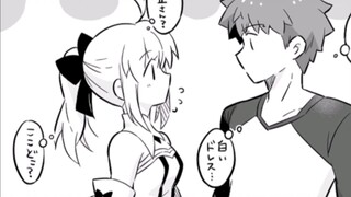 Fate/Shijian short story comics (Lily and Shirou & Muramasa and Judai)