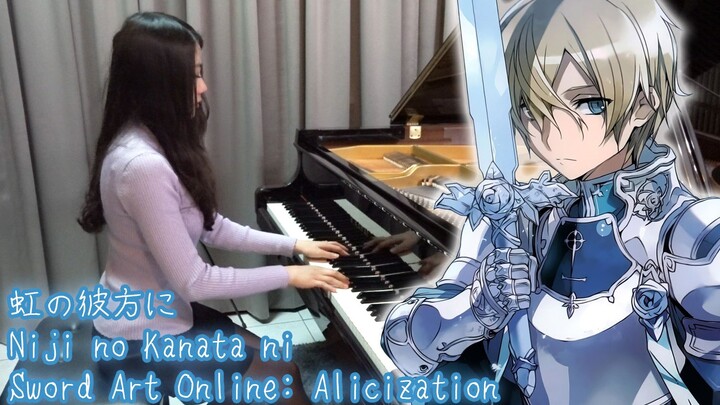 [Ru's Piano] Sword Art Online III Episode 19 Ending Theme "Beyond the Rainbow / ReoNa" Full Piano Pe