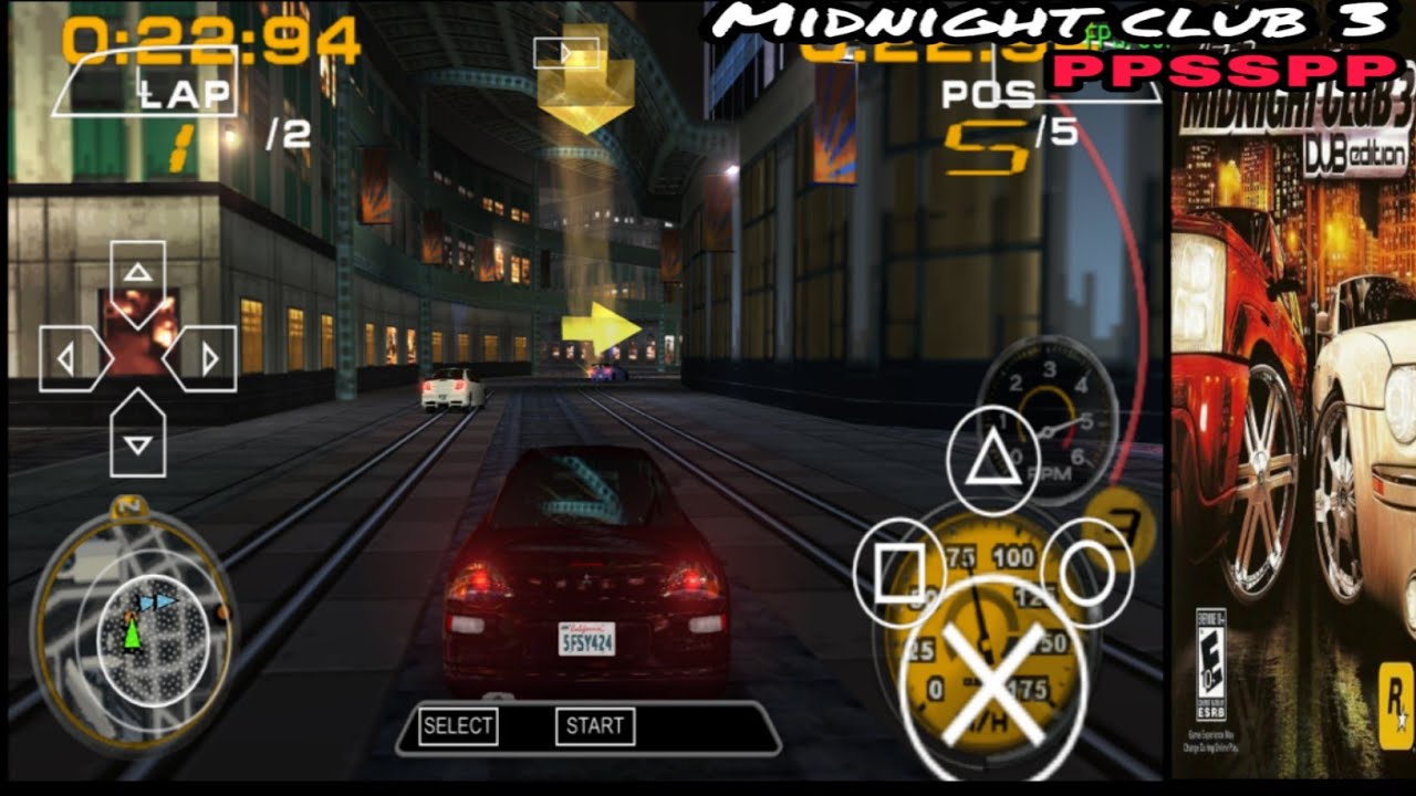 CARA DOWNLOAD DAN INSTALL GAME MIDNIGHT CLUB 3 DUB EDITION PPSSPP ANDROID -  Bstation