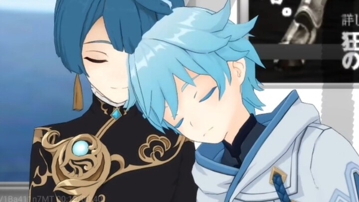 [ Genshin Impact Dubbing ] Everyone in the car knows that you two are related